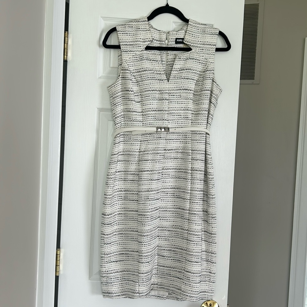 Tweed cocktail dress